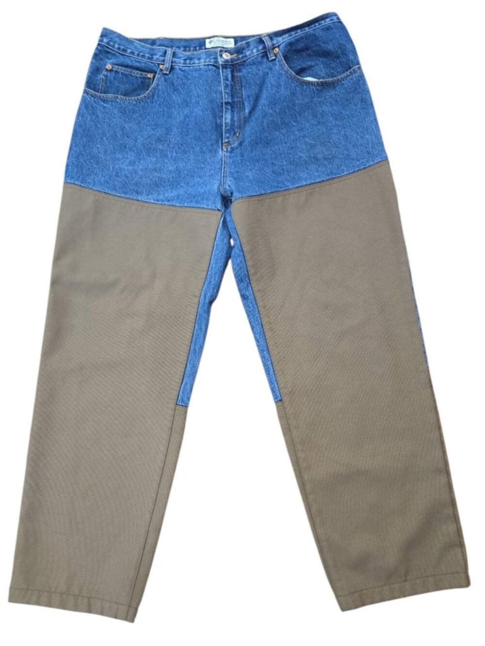 Vintage Columbia Brush Guard Hunting Jeans Pants 40x32 Canvas Lower Gorpcore